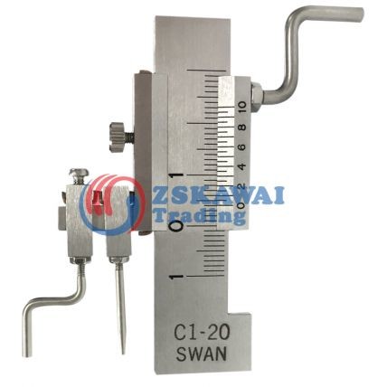 日本天鵝牌SWAN段差規(guī)C1-20游標(biāo)卡尺面差尺工業(yè)級(jí)測(cè)量工具