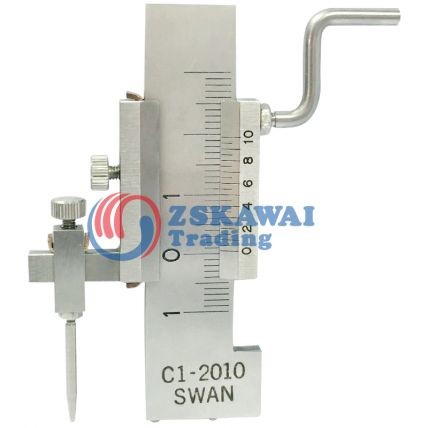日本SWAN天鵝段差規(guī)C1-2010面差尺游標(biāo)卡尺精準(zhǔn)測量工具
