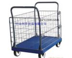 帶網(wǎng)手推車/帶網(wǎng)平板車/網(wǎng)架車CJ500鐵架車車間倉(cāng)庫(kù)移動(dòng)手拖車推車