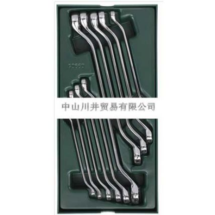世達(dá)SATA工具托組套 10件全拋光雙梅花扳手